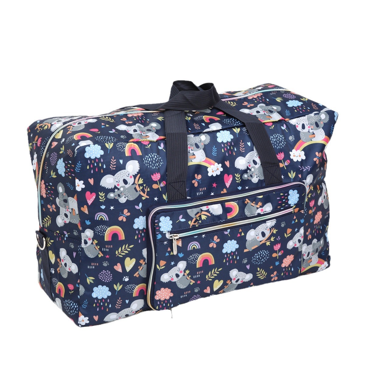 Folding travel bag handbag women's folding large capacity short-distance men's boarding waterproof luggage maternity bag 031