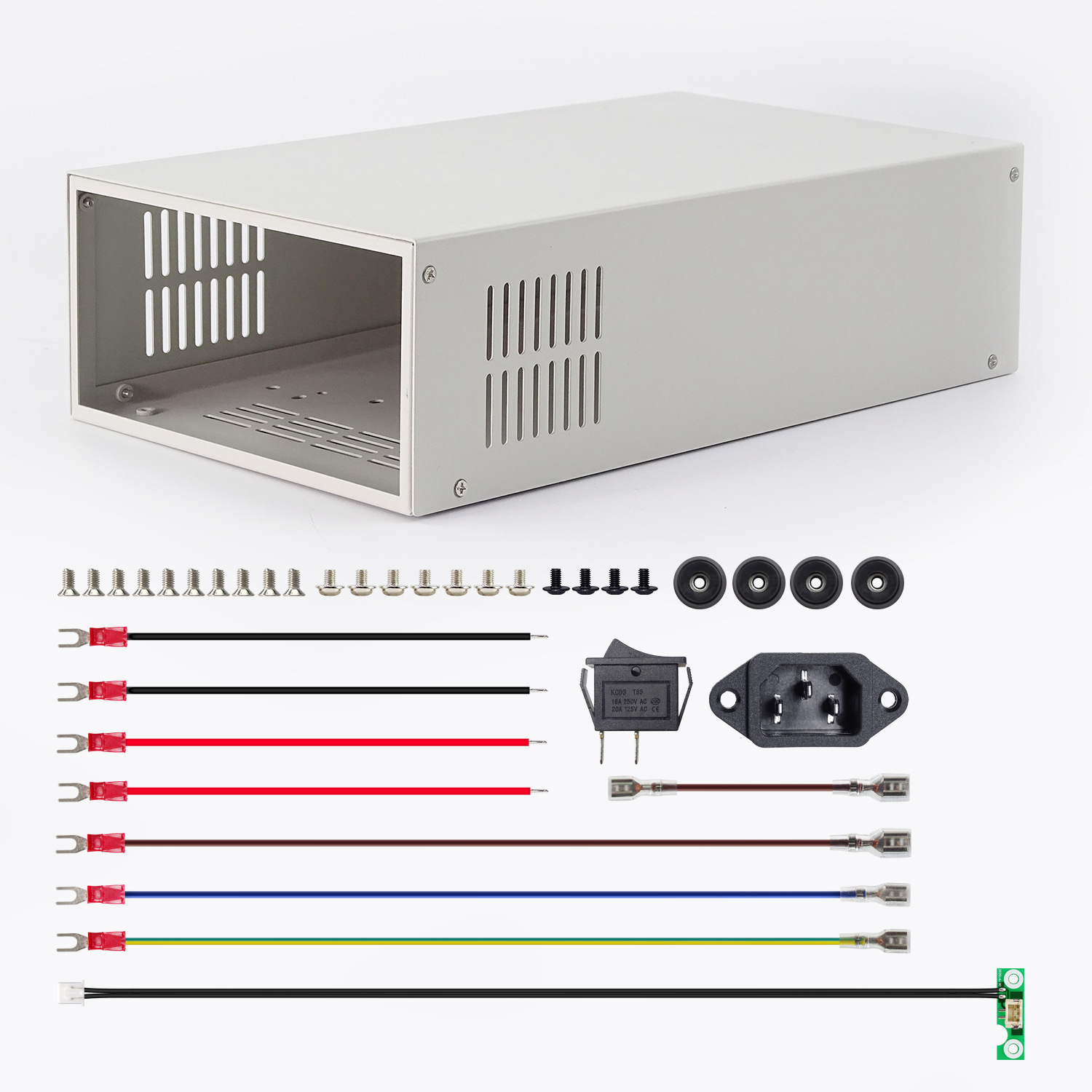Детали корпуса Ruideng S800 подходят для регулируемого источника питания RD6012 (детали не содержат блока питания) и должны быть собраны самостоятельно