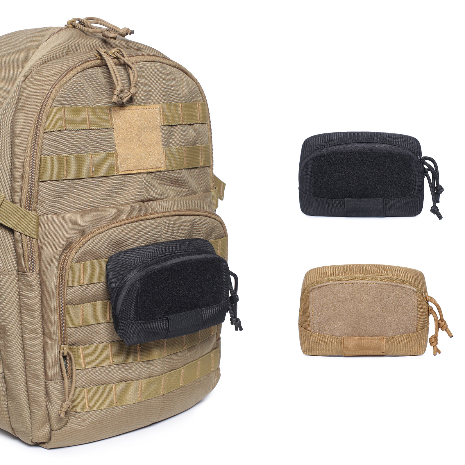 Tactical Vest Chest Hanging Bag molle Small Bag 6-inch Mobile Phone Cross Waist Bag Foreign Trade New Product Amazon Explosions Sundries Collection
