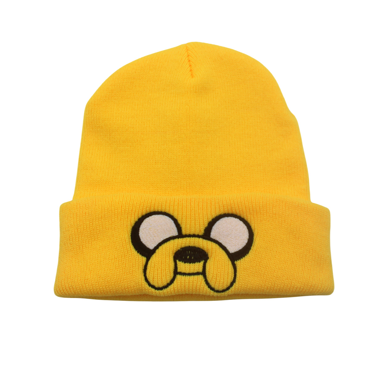 Cross-border new Adventure Time cartoon knitted hat European and American Adventure live treasure Jake pullover wool