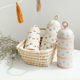 ins South Korea Dot bear olive Tulip Western style milk powder box infant portable three-layer storage box