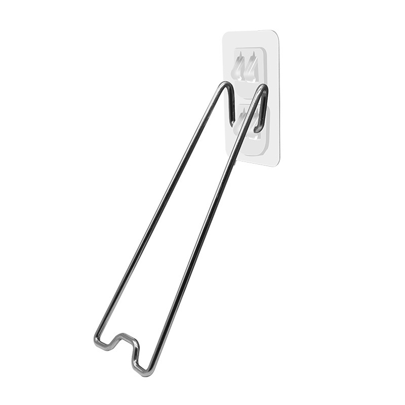 Photo frame bracket nail-free sticker desktop stainless steel pendulum rack certificate photo album support stand display stand traceless magic adhesive