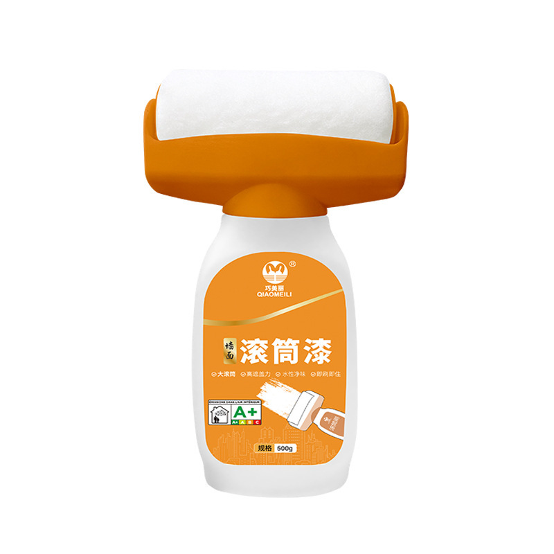 New wall large roller paint water-based net flavor latex paint home repair paint white self-painting paint coating