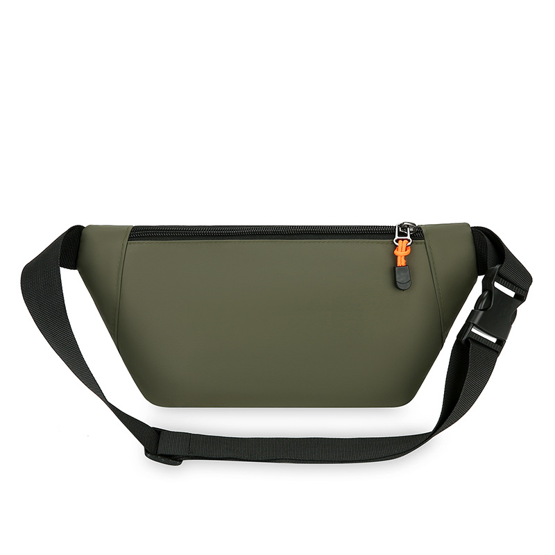 2023 new fashion trendy men's waist bag multifunctional mobile phone storage bag large capacity outdoor sports messenger bag