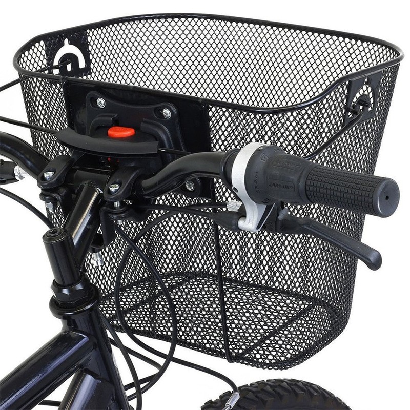 自転車の前の車のかごの快速分解式の車のかごの折り畳み車の学生のカバンの枠の野菜のかごのペットのかごの前の車のかご|undefined