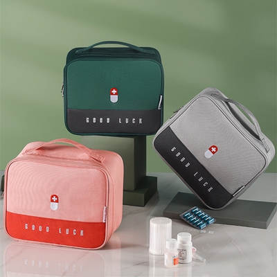 New cross-border medicine bag first aid kit medicine box portable portable combat readiness emergency kit medical kit epidemic prevention storage bag