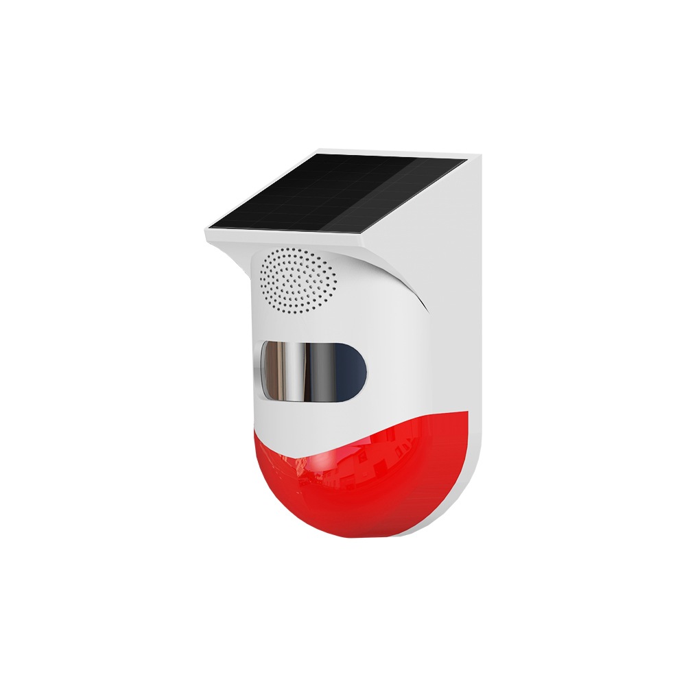 Solar alarm orchard alarm light solar human body infrared sensor light drive alarm detector