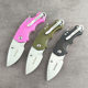 Manufacturers first-hand supply mini knife card show 3800 folding knife portable folding knife plastic handle folding knife