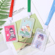 Card sleeve-small size vertical version with inner 1.5PP integrated buckle rope (default blue)