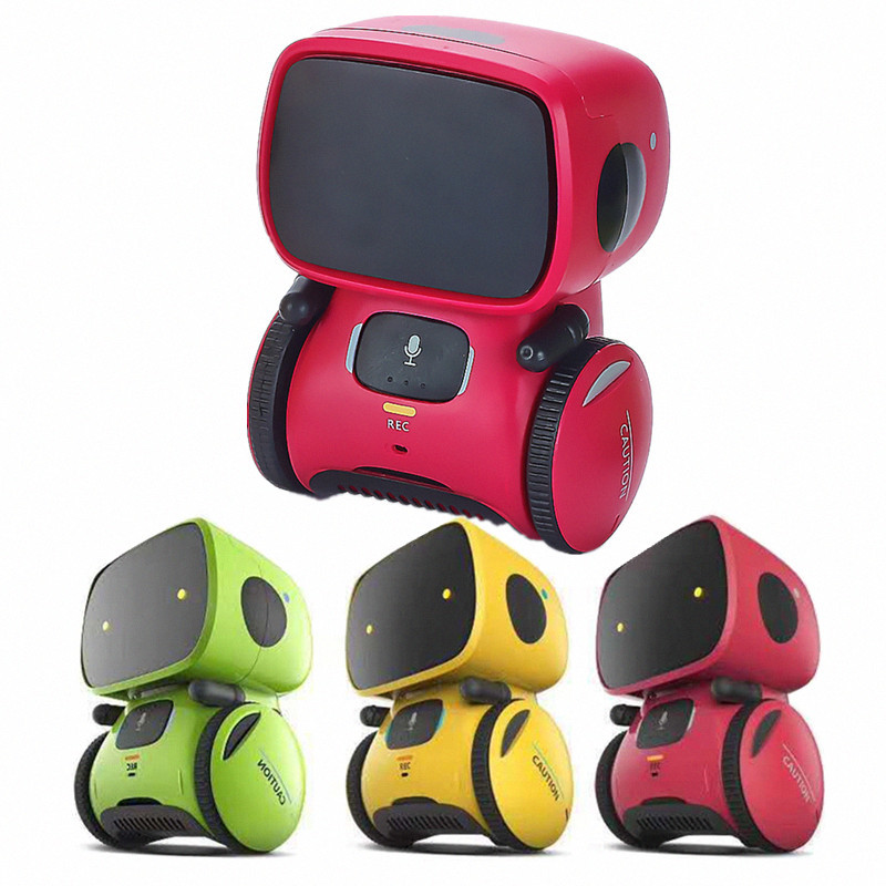 Foreign trade new touch induction singing and dancing recording voice control intelligent interactive robot language dialogue story machine