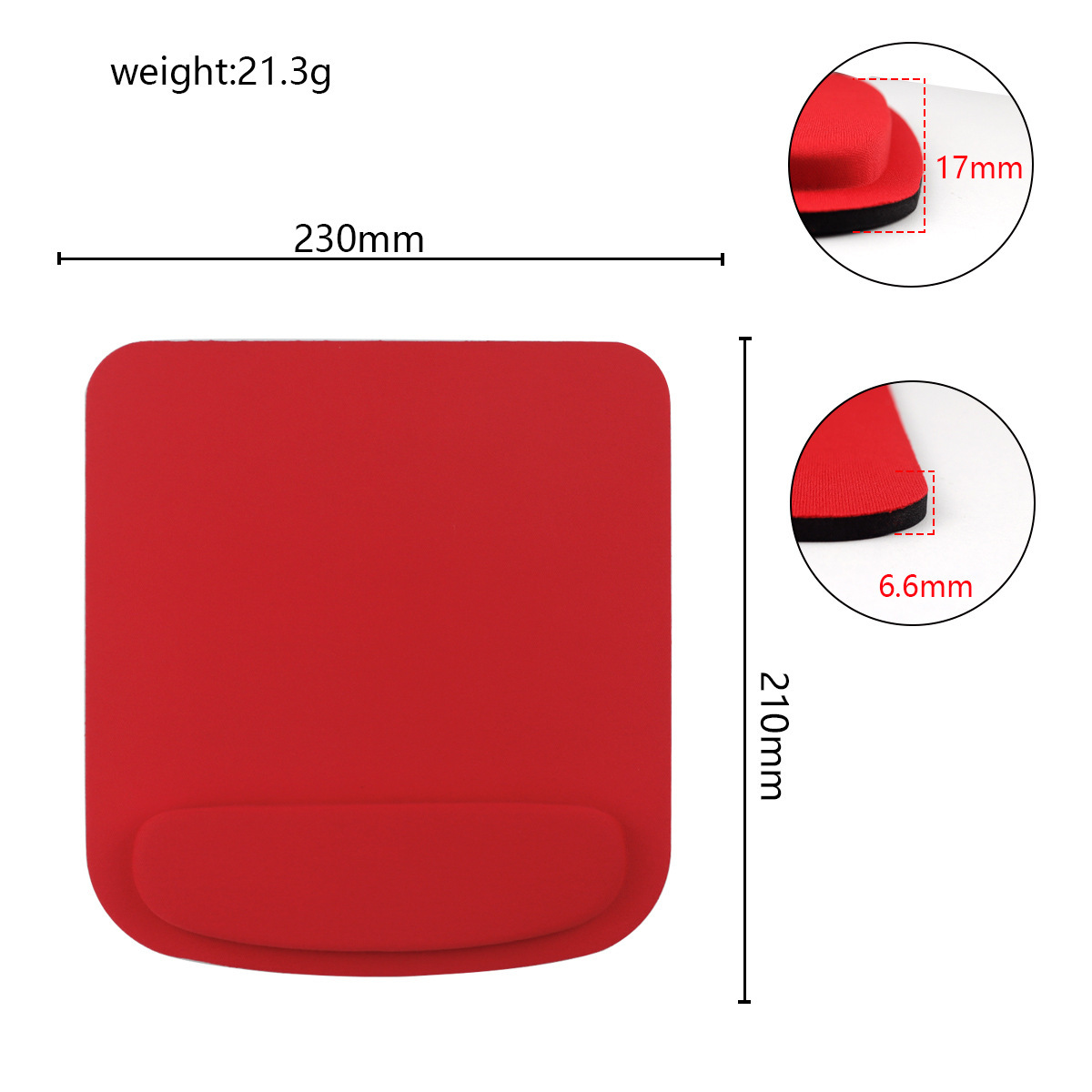 EVA wrist mouse pad strength factory direct 3d mouse pad large wrist pad cross-border explosives soft and comfortable