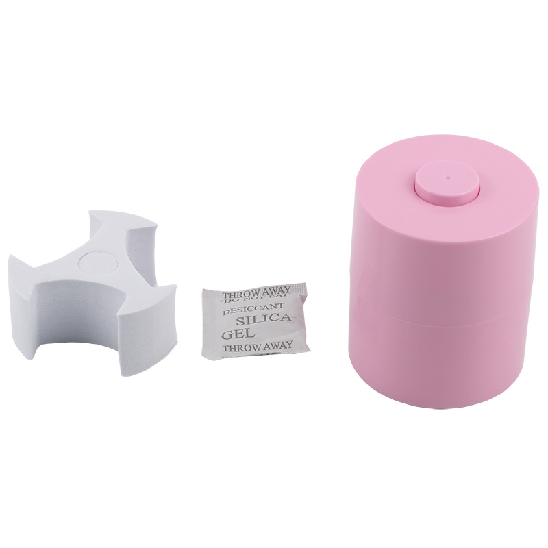 Eyelash Glue Storage Tank Sealed Vacuum Extension Preservation Moisture-proof Dehumidification Grafting Eyelash Glue Storage Box Cross-Border