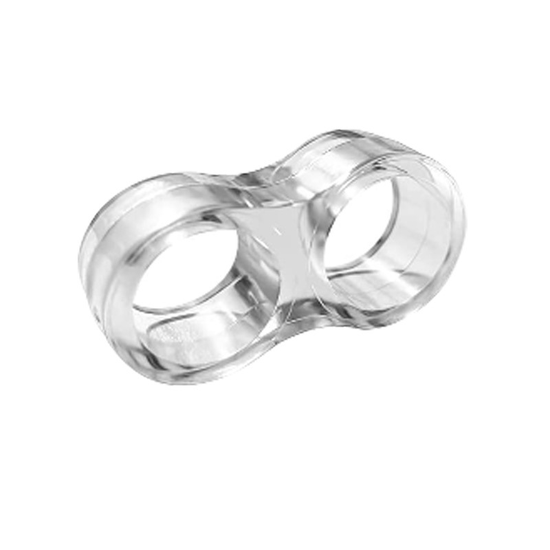Factory wholesale hot selling door stop with anti-collision ring cross-border foreign trade mute door handle transparent anti-collision ring