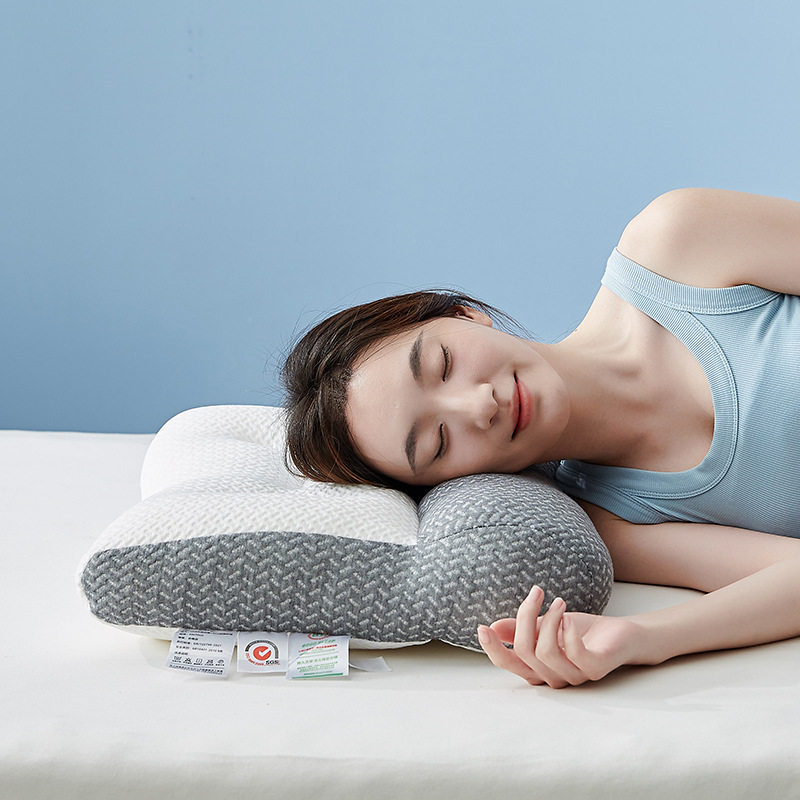Wholesale cervical pillow non-correction repair reverse traction pillow pillow core deep sleep neck pillow adult a pair of pillow core