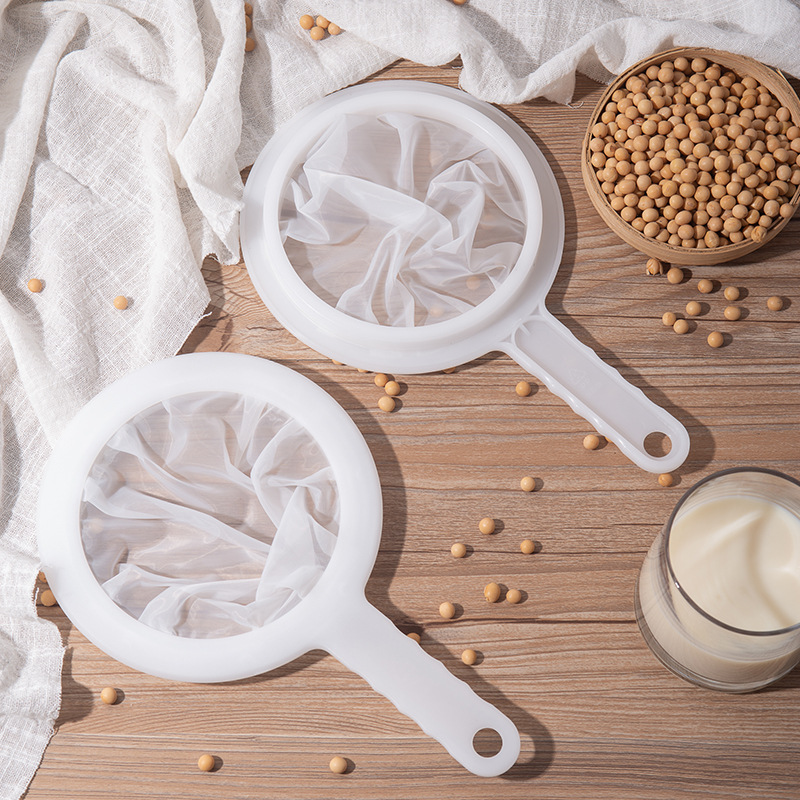 Soybean milk filter screen ultra-fine broken Wall baby juice squeezing through the screen soybean milk filter slag separation artifact kitchen colander