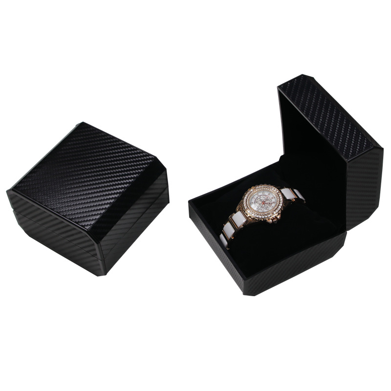 Factory spot wholesale watch box flip PU leather watch box watch jewelry storage box watch packaging box gift box