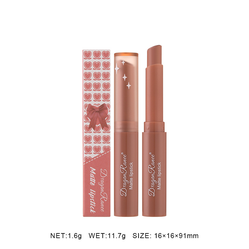 Cross-border European and American Lipstick Lipstick Crayon matte fog lipstick pen oblique lipstick nude bean paste lipstick