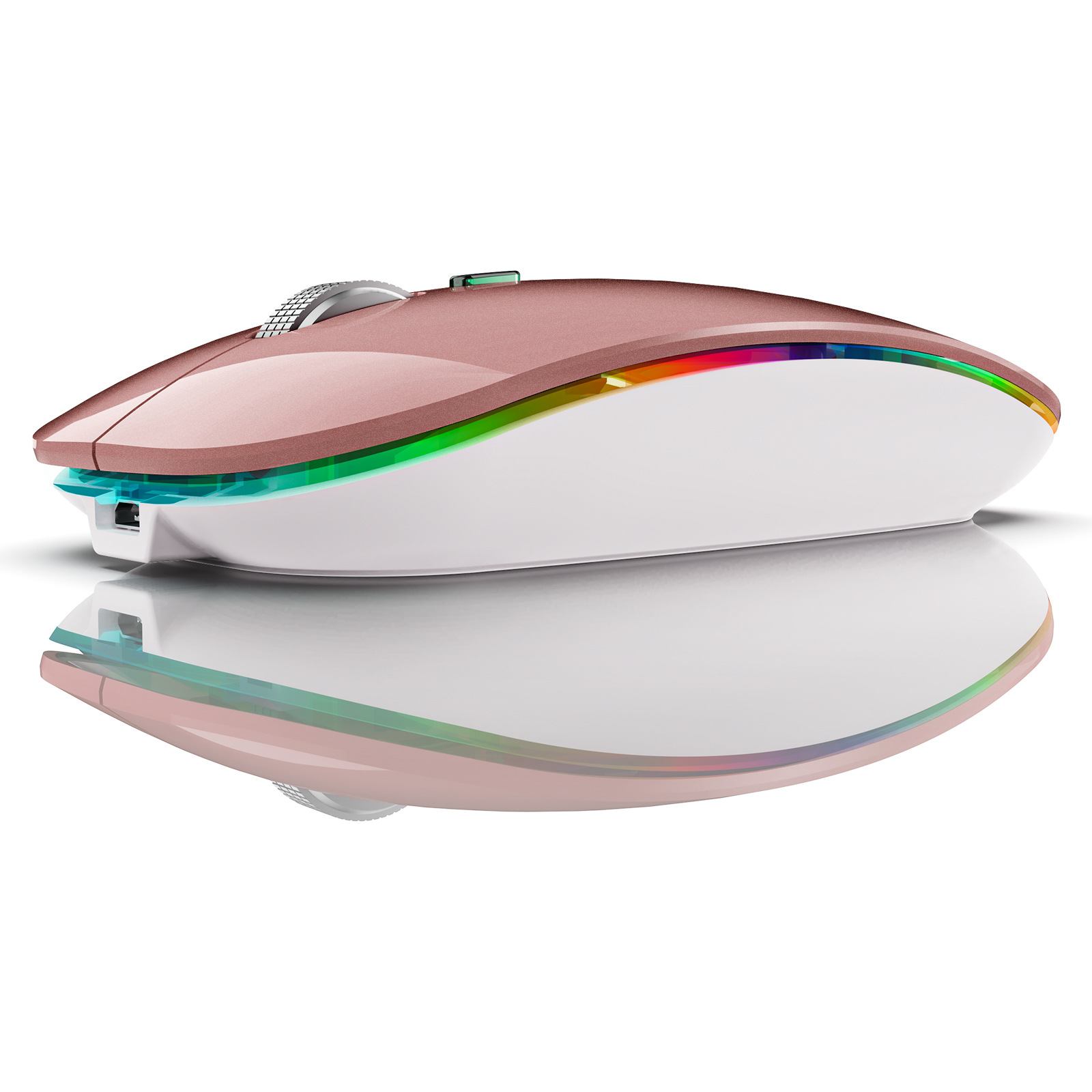 Cross-border rgb dual-mode virtual mouse anti-sleep automatic moving cursor to prevent computer lock screen mobile device jitter