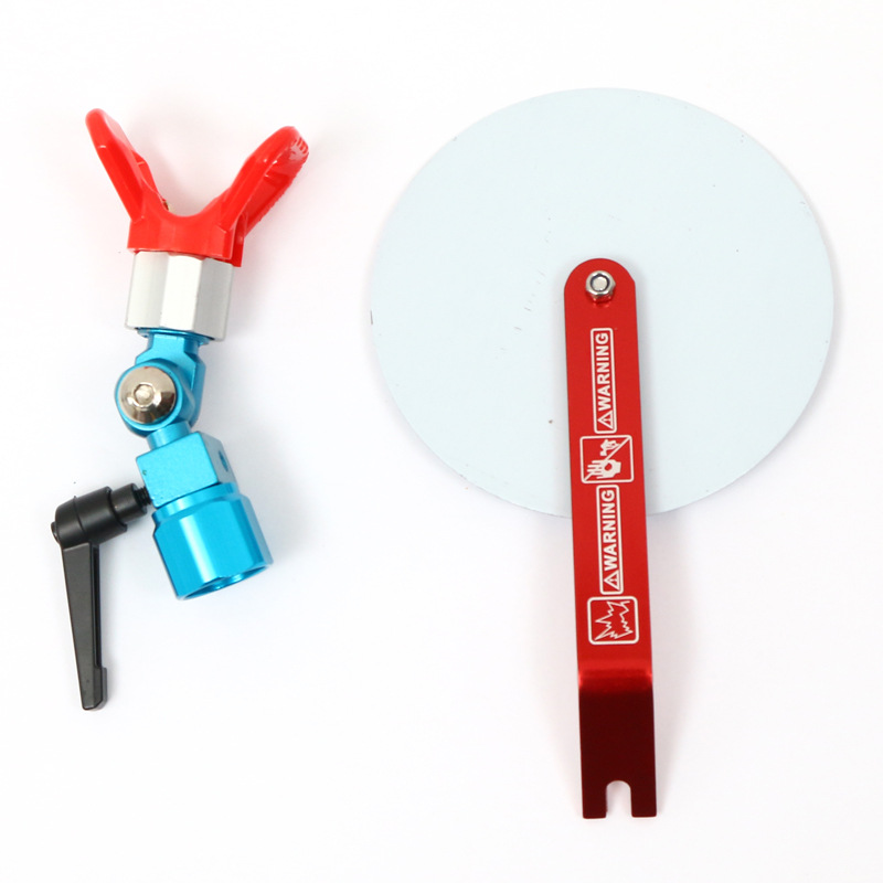 Ningbo factory aluminum alloy spray gun disc baffle set spray gun anti-splash baffle