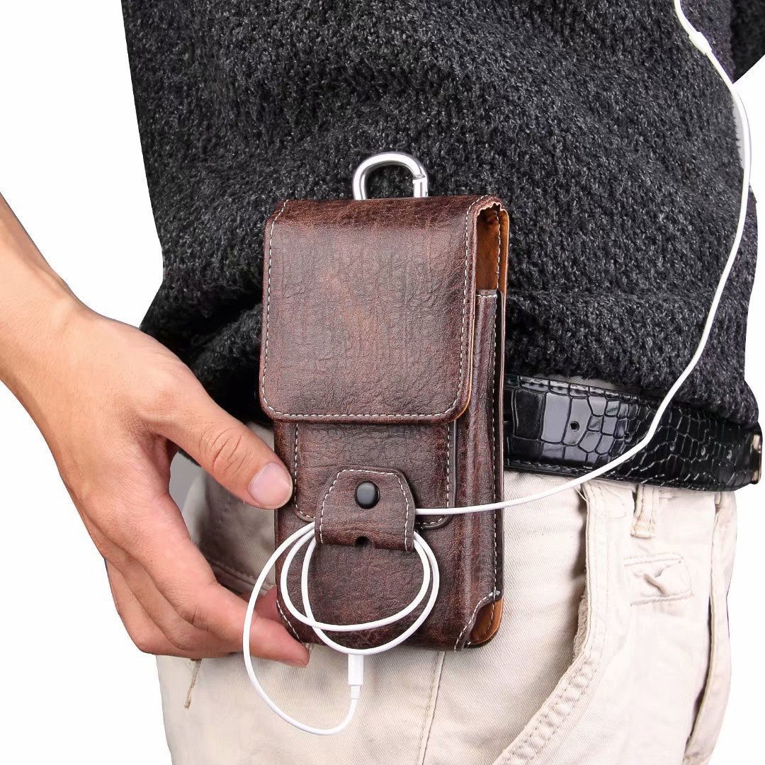 7p Belt Mobile Phone Bag iphoneXR 6SPlus Waist Bag 8p Hanging Bag Protective Cover Outdoor Wear Belt Men's Sports