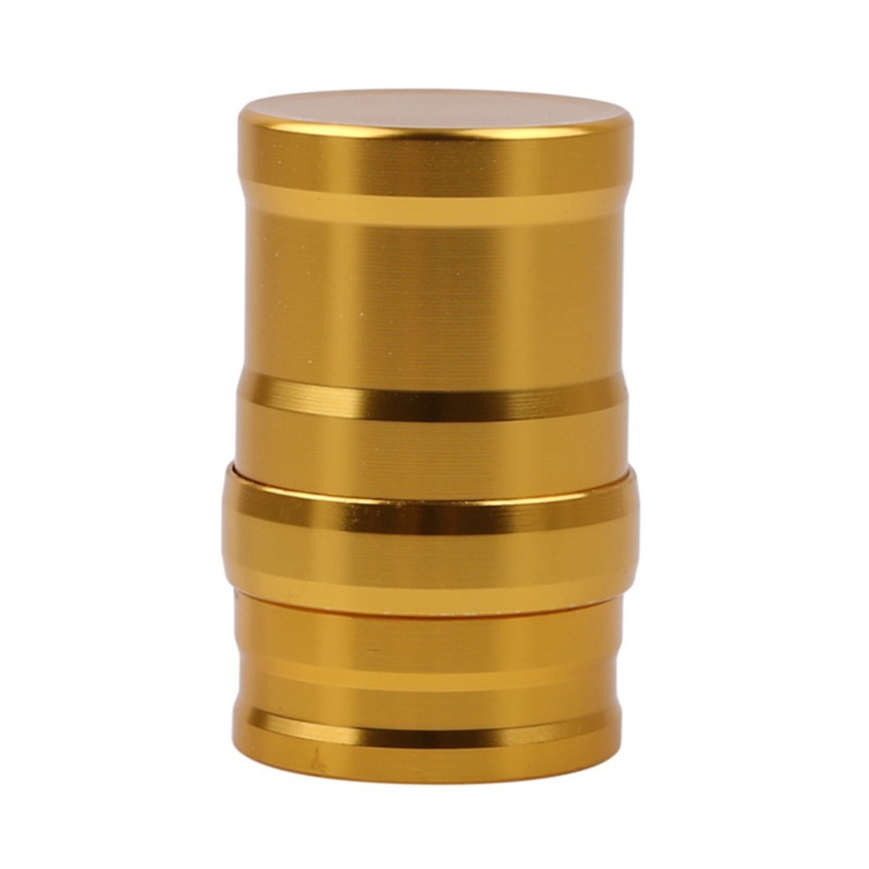 Mini Portable metal alcohol lamp aluminum alloy alcohol lamp portable metal projectile large capacity alcohol lamp with Wick