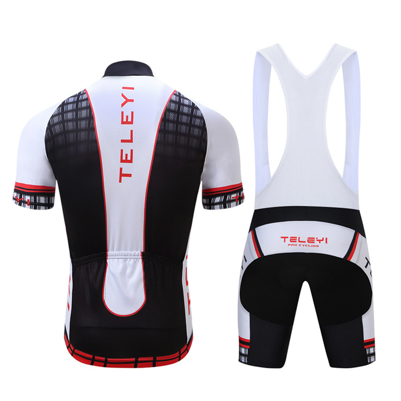 TELEYI cycling suit suit hot selling cycling suit bicycle racing suit short sleeve cycling suit M2