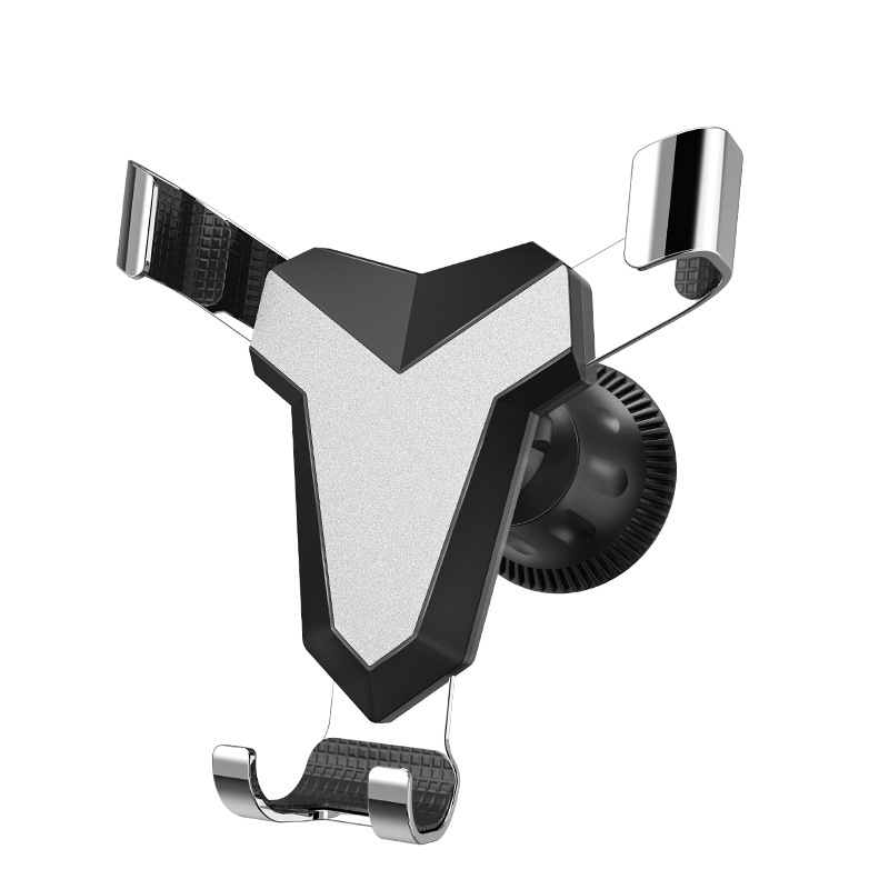 New car mobile phone bracket car air outlet hook clip universal gravity navigation snap-on car mobile phone bracket