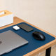 Sewing leather mouse pad oversized waterproof computer desk office desk pad writing pad pattern printing 