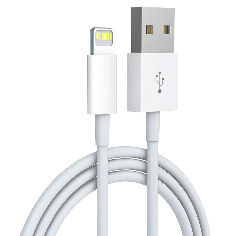 Suitable for Apple data line iphon mobile phone usb charging line 1 meter 2 meter PD fast charging line 10W2A ipad line