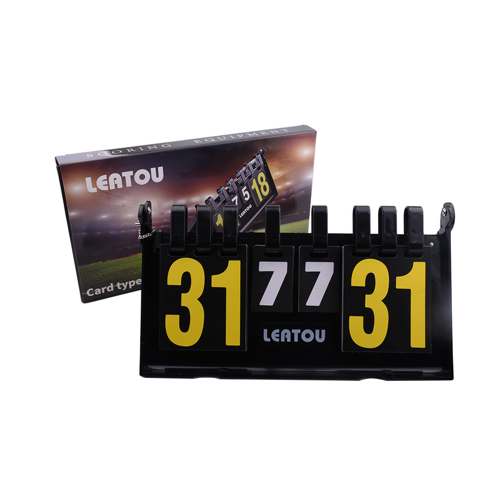 Basketball scoreboard can turn badminton scoreboard four-digit scoreboard tennis multi-function table tennis timer
