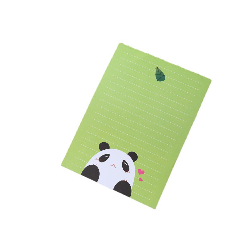 Cross-border Explosions Small Fresh Envelope Stationery Set Creative Small Animal Stationery Stationery 3 Envelope 6 Stationery