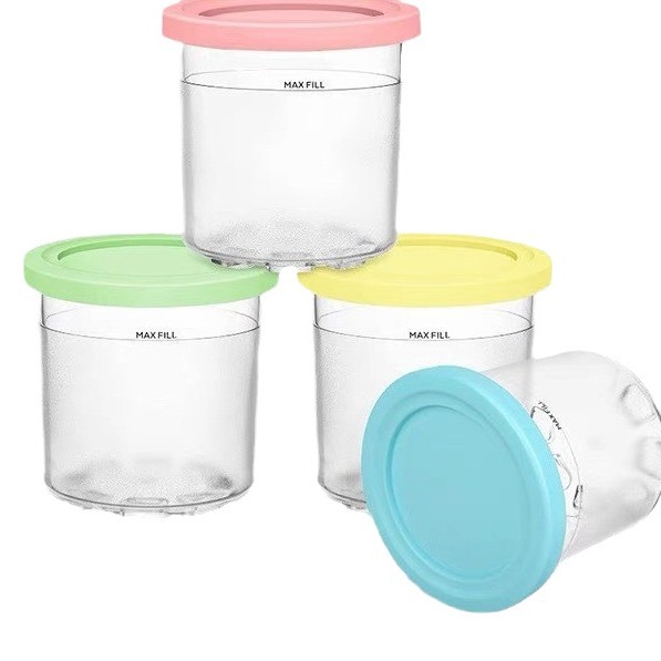 Cross-border ice cream storage tank for ninja summer ice cream decontainer Cup storage smoothie cream cup factory