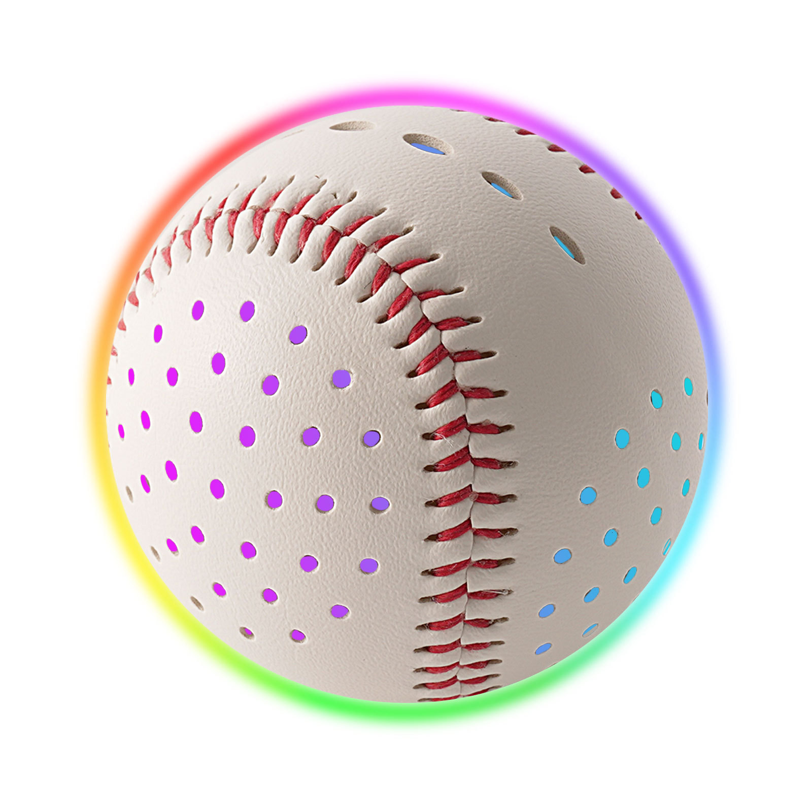 LED Light Emitting Baseball Lithium Battery USB Rechargeable Baseball Gift Decoration Baseball