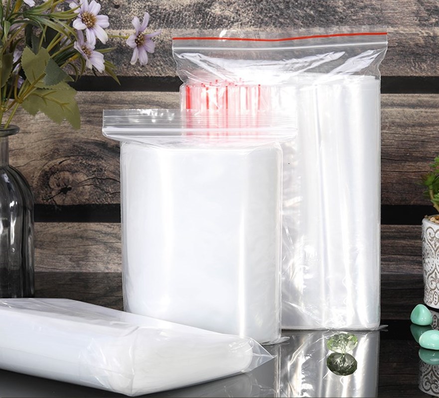 Manufacturers plastic sealed pe self-sealing bag transparent sealing thick packaging bone bag spot dense self-sealing bag
