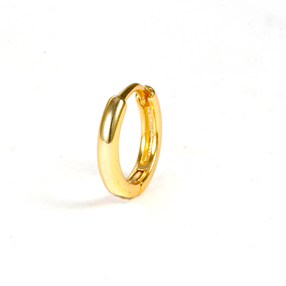 Ear buckle small ear ring South Korea earrings lost Mori circle earrings 2023 new fashion ear bone stud ear bone ring female