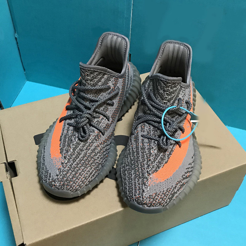 2024 coconut shoes new gray orange sun red 350 casual men's shoes White zebra gray orange foreign trade hot sale