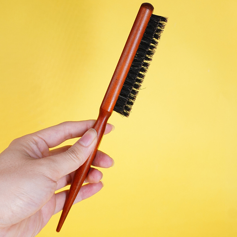 Factory Outlet Lotus Pig Mane Nylon Hair Pack Heat Resistant Pointed Tail Comb Studio Evening Dress Fluffy Style Comb