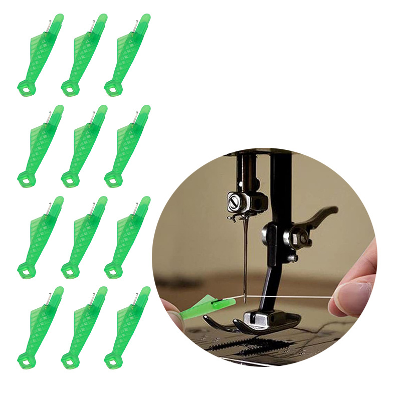 Multi-purpose portable mini fish-shaped threading thread sewing machine needle threading thread guide needle thread set accessories