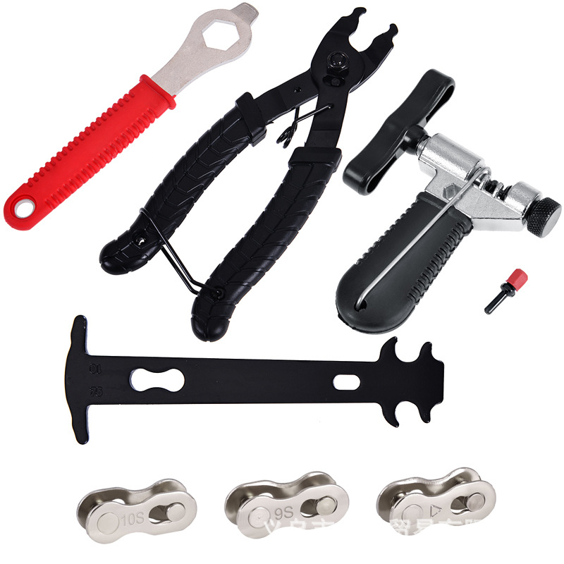 Bicycle Chain Tool Mountain Bike Chain Caliper Chain Cutter Chain Removal Tool Magic Clasp Pliers Tool
