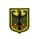 V00055-4 Eagle Shield Black Edge