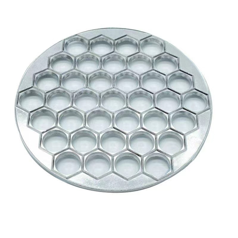 Amazon new aluminum alloy dumpling mould lazy household dumpling bag 37 hole dumpling mould wholesale