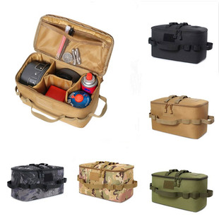 Military fan outdoor camping picnic folding portable tool storage bag lightweight storage tool bag large capacity