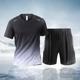New Suit Quick-drying Suit Men's and Women's Sports Outdoor Running Short-sleeved Large Size Casual Suit Ice Silk Cool Quick-drying Suit