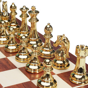 SL chess game special high-grade gift box set solid wood folding Chessboard Big chess chess