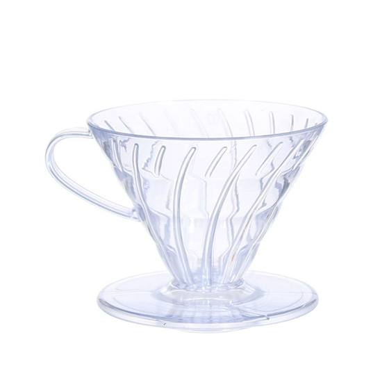Resin Coffee Filter Pot Household Hand-made Glass Drip Filter Pot Supporting Use Plastic Filter Cup Coffee Cup