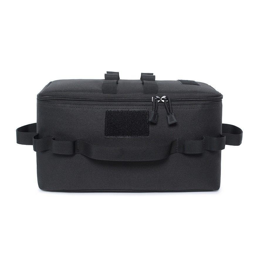 Outdoor camping picnic tableware storage bag handbag multi-functional folding portable tools camping trailer bag