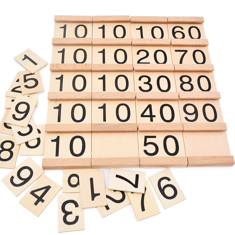 Saigen board Montessori mathematics teaching aids family Montessori kindergarten children early education digital saigen board