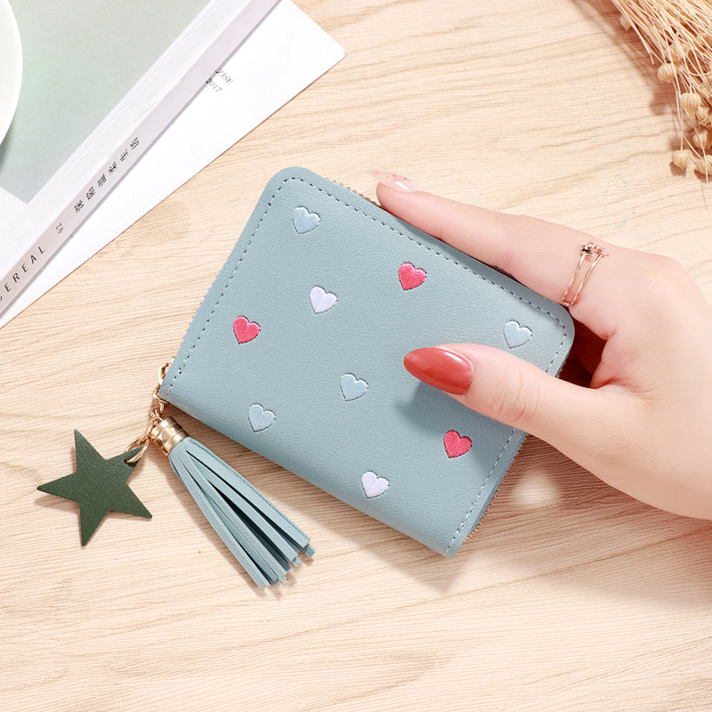 New Style Simple Women's Wallet Short All-match Zipper Wallet Multifunctional Wallet Coin Purse