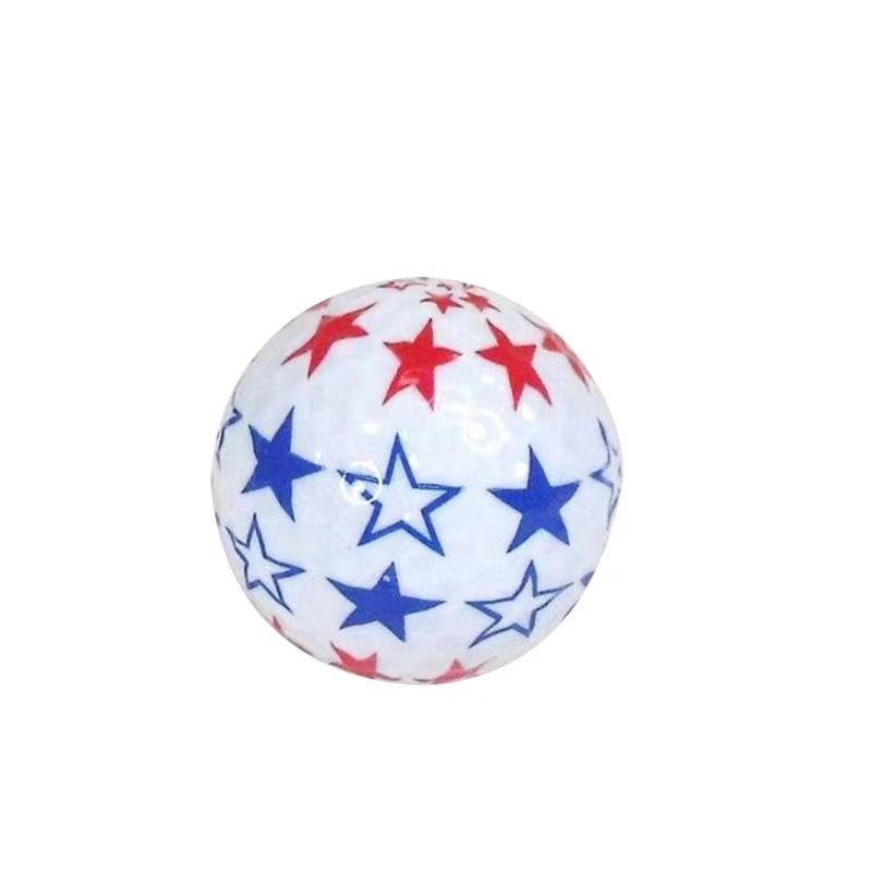 golf colored ball golf indoor gift practice ball double layer golf balls