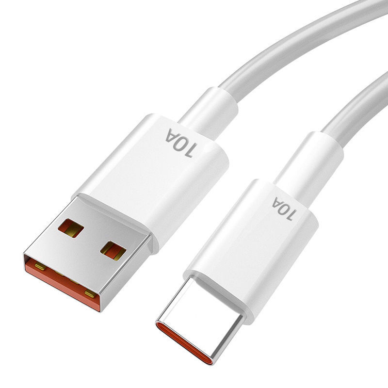 Factory Direct 120W super fast charge fiberglass mobile phone data cable applicable to Huawei glory universal Typec charging cable